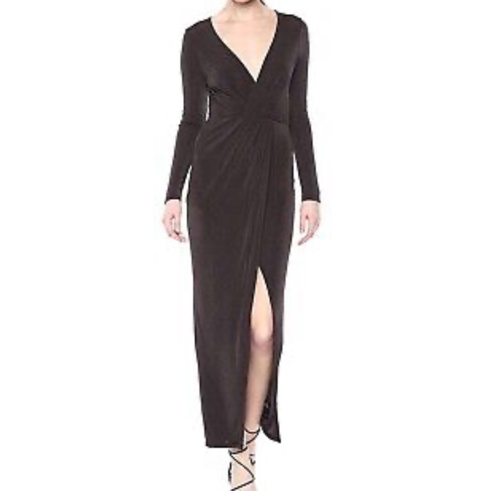 Astr The Label Women's Valerie Shirred Long Sleeve Maxi Dress